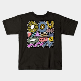 Doodle abstract Kids T-Shirt